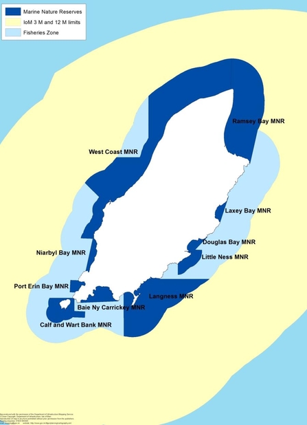 Marine Nature Reserves Map